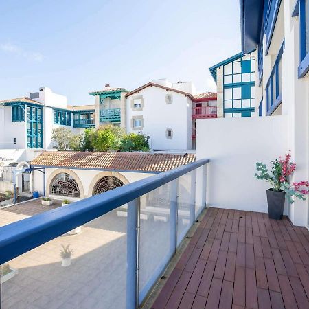 Appartement A Hendaye : Proche Plage Avec Piscine, Loggia Et Terrasse - Fr-1-2-285 Exteriör bild