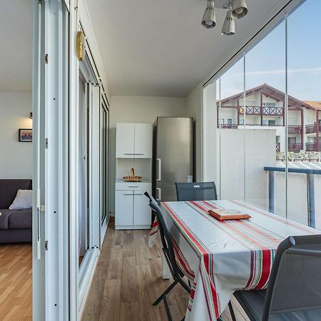 Appartement A Hendaye : Proche Plage Avec Piscine, Loggia Et Terrasse - Fr-1-2-285 Exteriör bild